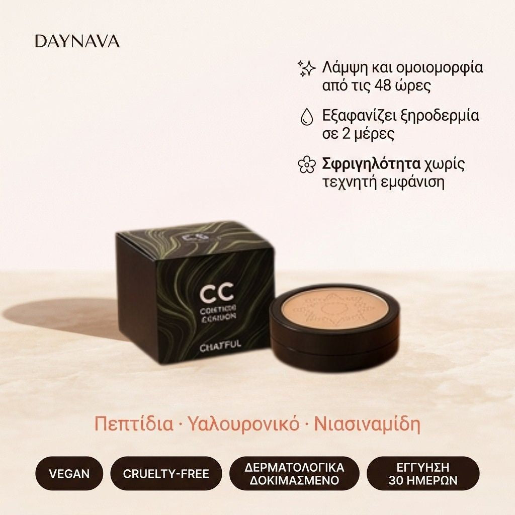 Daynava Elixir+ Κρέμα – Τέλεια Επιδερμίδα, Χωρίς Καμία Προσπάθεια