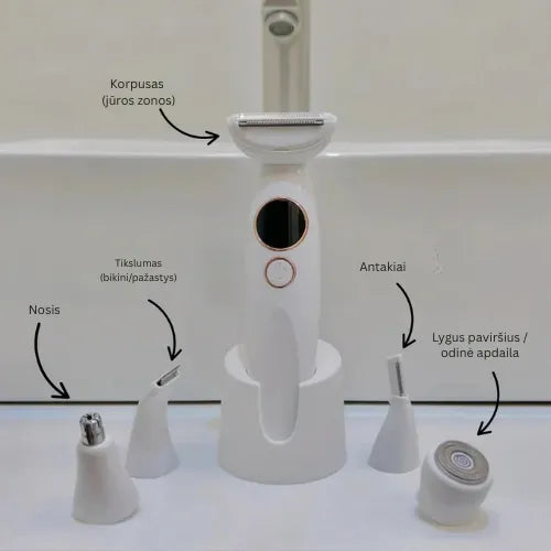 Daynava™ 5 iš 1 Elektrinis Skutimosi Įrenginys (LT)
