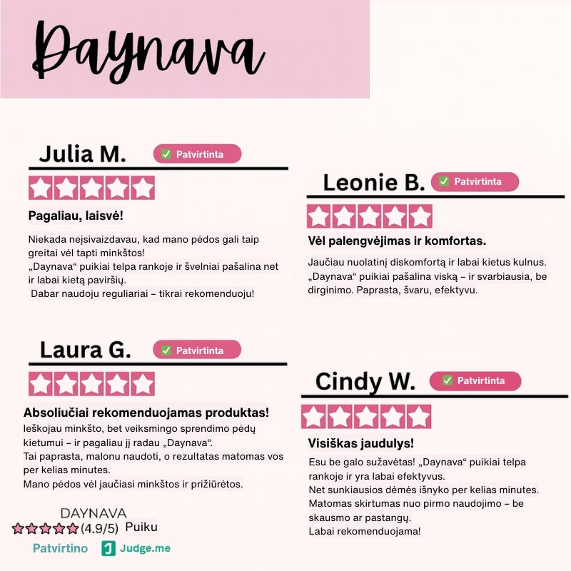 Daynava Elektrinė Pėdų Dildė