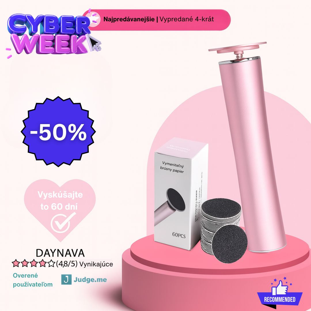 Elektrický pilník na nohy Daynava