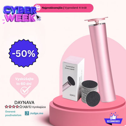 Elektrický pilník na nohy Daynava
