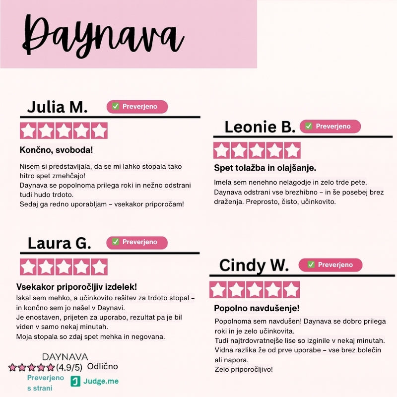 Električna Pilica za Stopala Daynava