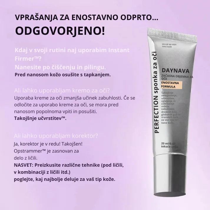 Daynava™ Instantni Dvig Ovaločesnega Predela